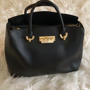 Zac Posen Leather Satchel Handbag